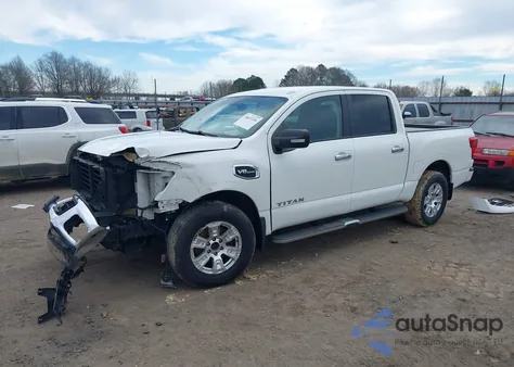 2017 Nissan Titan Sv z USA, uszkodzony, nr VIN 1N6AA1E52HN560299